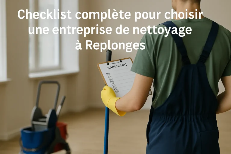 Équipe de nettoyage au travail dans un appartement à Replonges, outils modernes visibles.